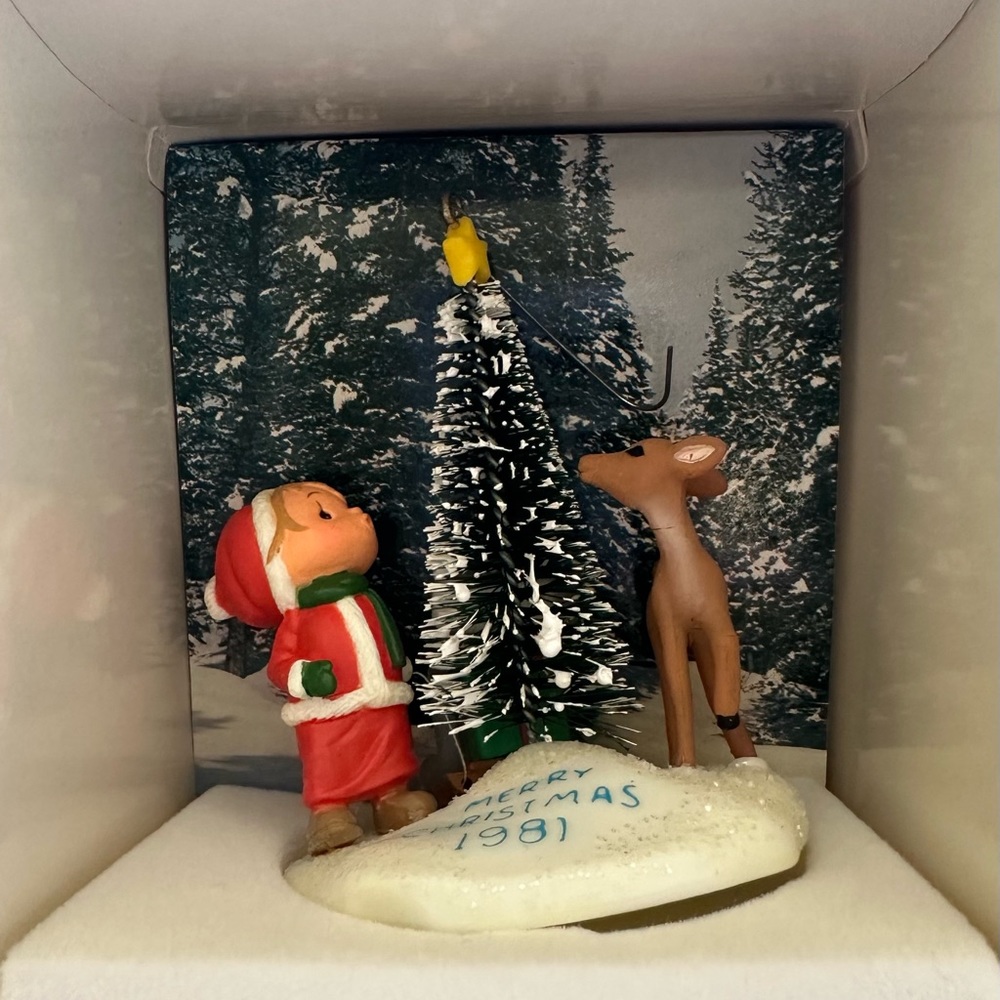 1981 Hallmark Christmas ornament